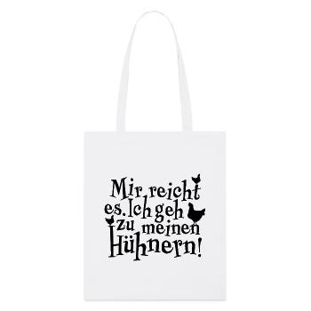 Fans de poulets - - Coq - Poussins - Tote bag bio Stanley/Stella - blanc - Devant