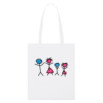 Family - Tote bag bio Stanley/Stella - blanc - Devant