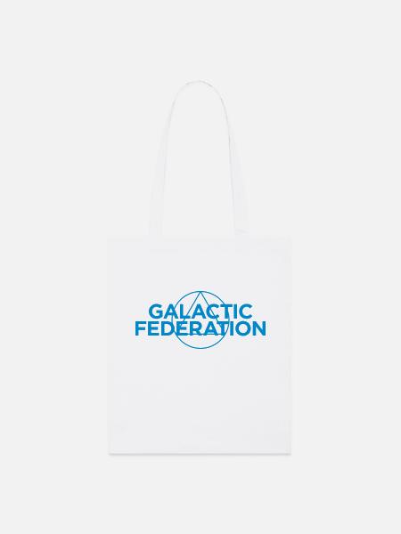 Galaktische Föderation Logo - Stanley/Stella Bio-Stoffbeutel - Weiß