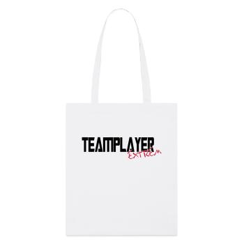 teamplayer extreme - Stanley/Stella Bio-Stoffbeutel - Weiß - Vorne