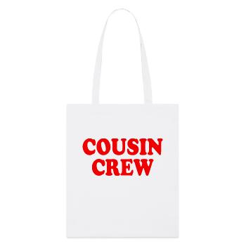 Cousin crew - Stanley/Stella Bio-Stoffbeutel - Weiß - Vorne