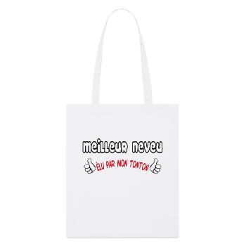 MEILLEUR Neveu - Tote bag bio Stanley/Stella - blanc - Devant