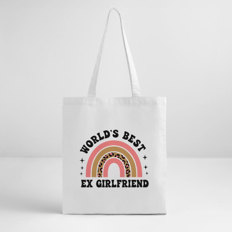 Leopard Rainbow Pattern Stanley/Stella Organic Tote Bag