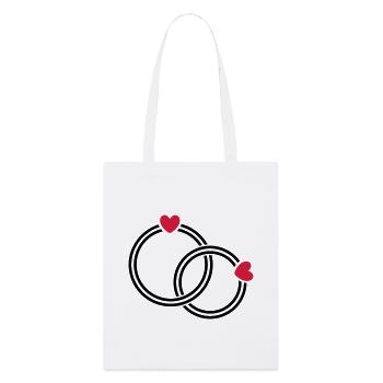Les alliances - Tote bag bio Stanley/Stella - blanc - Devant