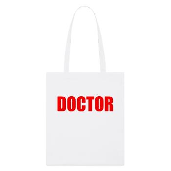 Doctor - Stanley/Stella Organic Tote Bag - white - Front