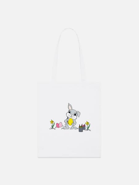 Ostern - Stanley/Stella Bio-Stoffbeutel - Weiß