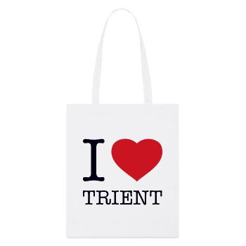 J’ADORE TRENTO - Tote bag bio Stanley/Stella - blanc - Devant