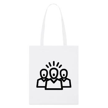 choir - Stanley/Stella Organic Tote Bag - white - Front