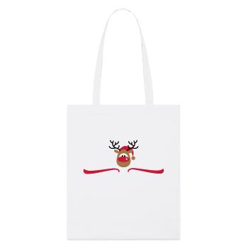 Jour de Noël - Tote bag bio Stanley/Stella - blanc - Devant