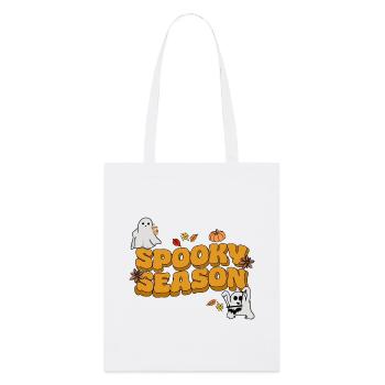 halloween spooky season - Stanley/Stella Bio-Stoffbeutel - Weiß - Vorne