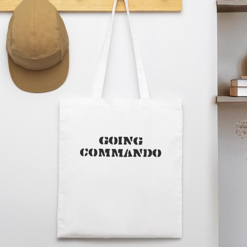 going commando Stanley/Stella Organic Tote Bag