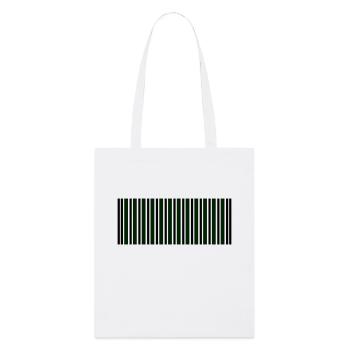 code-barres - Tote bag bio Stanley/Stella - blanc - Devant