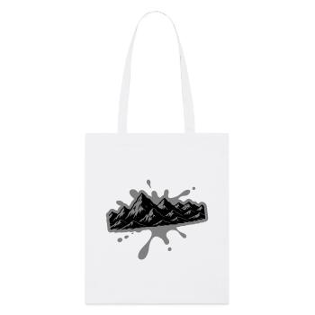 Masses de montagnes - Tote bag bio Stanley/Stella - blanc - Devant