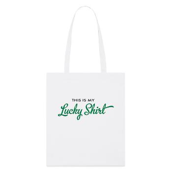 bonheur - Tote bag bio Stanley/Stella - blanc - Devant