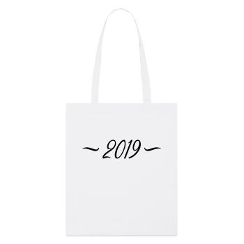 2019 - Stanley/Stella Bio-Stoffbeutel - Weiß - Vorne