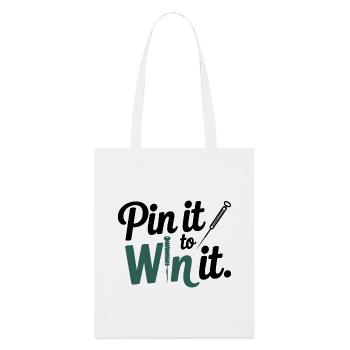Acupuncturist Pin It To Win It Professional Expert - Stanley/Stella Organic Tote Bag - white - Front