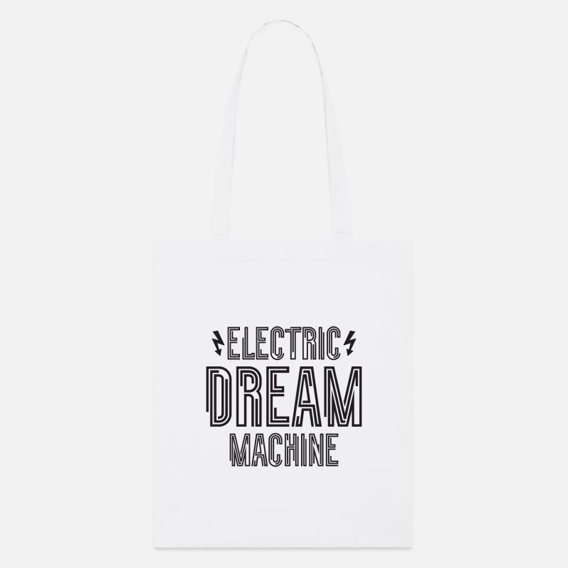 Electric Dream Machine Typ 2 Supercharge Elektro - Stanley/Stella Bio-Stoffbeutel - Weiß
