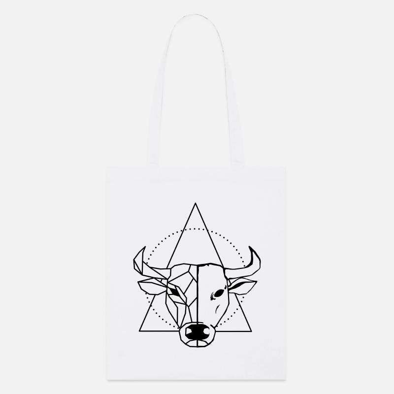 Ochse - Stanley/Stella Bio-Stoffbeutel - Weiß