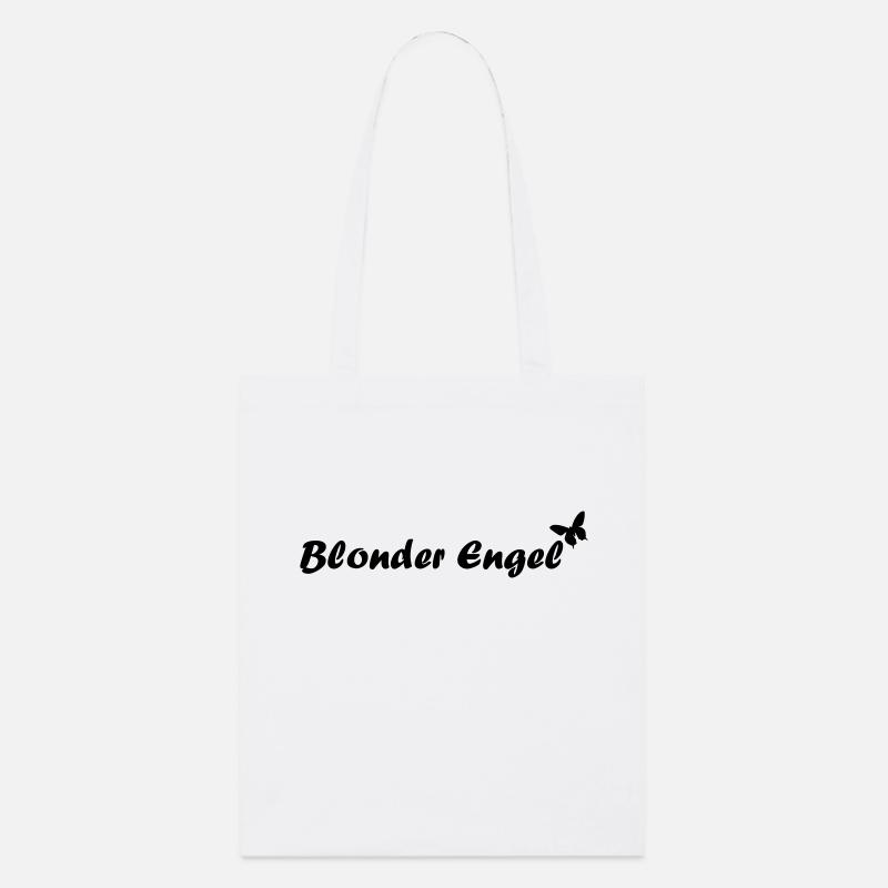 blonder engel - Stanley/Stella Bio-Stoffbeutel - Weiß