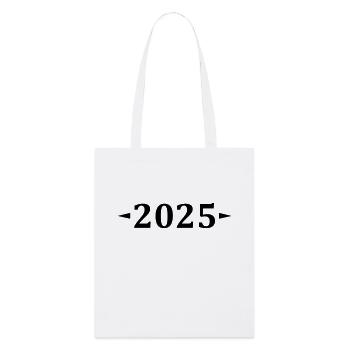 2025 - Stanley/Stella Bio-Stoffbeutel - Weiß - Vorne