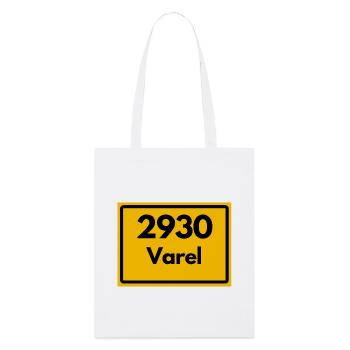 ALTE POSTLEITZAHL PLZ RETRO 2930 VAREL MEER& MÜHLE - Stanley/Stella Bio-Stoffbeutel - Weiß - Vorne