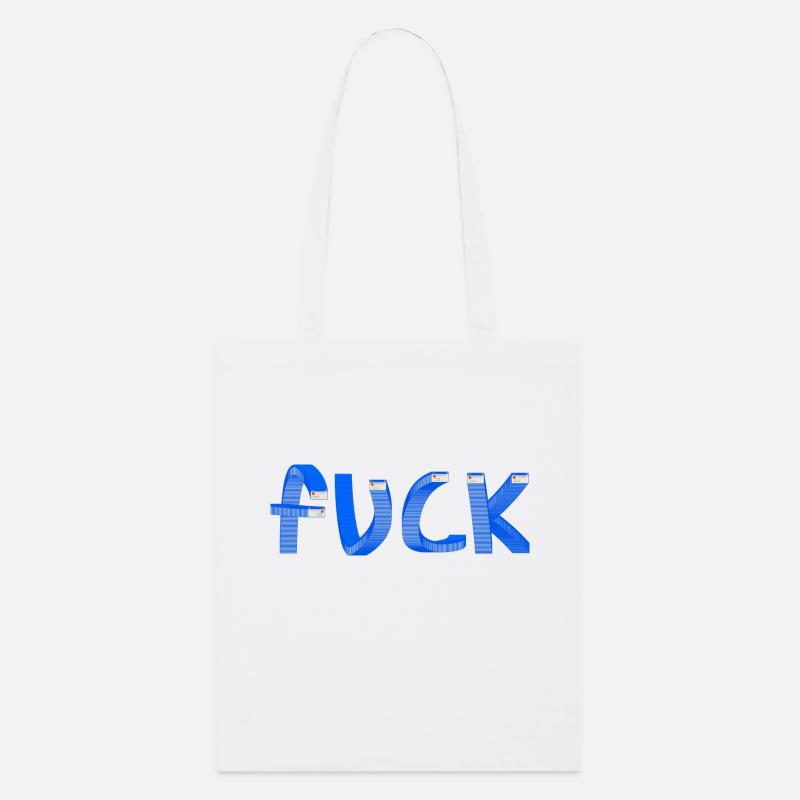 Fuck Windows Error - Stanley/Stella Bio-Stoffbeutel - Weiß