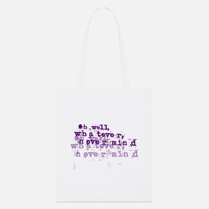 Peu importe - Tote bag bio Stanley/Stella - blanc