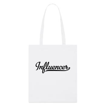 Influencer - Stanley/Stella Organic Tote Bag - white - Front