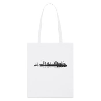 Hamburg 03 - Stanley/Stella Organic Tote Bag - white - Front