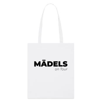 Mädels on Tour - Stanley/Stella Bio-Stoffbeutel - Weiß - Vorne