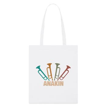 Prénom Anakin - Tote bag bio Stanley/Stella - blanc - Devant