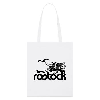 Rostock - Griffin and Seagulls - Stanley/Stella Organic Tote Bag - white - Front