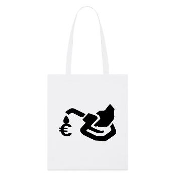 pompe à essence - Tote bag bio Stanley/Stella - blanc - Devant