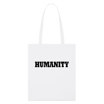 Humanity - Stanley/Stella Organic Tote Bag - white - Front