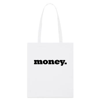 Argent / argent / charbon - Tote bag bio Stanley/Stella - blanc - Devant