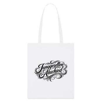 Enterrement de vie de garçon - Tote bag bio Stanley/Stella - blanc - Devant