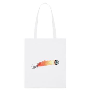 Sprint de la boule de flamme - Tote bag bio Stanley/Stella - blanc - Devant