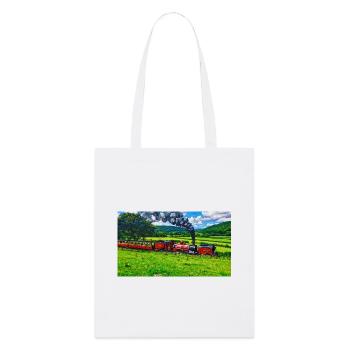 Tal von Rheidol - Stanley/Stella Bio-Stoffbeutel - Weiß - Vorne