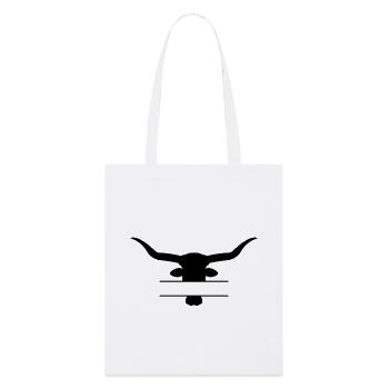 Châssis fendu Longhorn - Tote bag bio Stanley/Stella - blanc - Devant