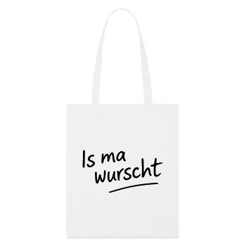 Is_ma_wurscht - Stanley/Stella Bio-Stoffbeutel - Weiß - Vorne