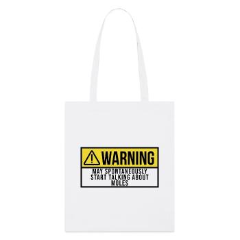 Mole - Stanley/Stella Organic Tote Bag - white - Front
