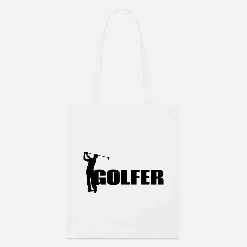 Golfeur - Tote bag bio Stanley/Stella - blanc