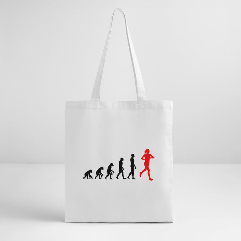 EVOLUTION RUNNERIN PUISSANCE ! AJUSTEMENT DE COUREUR DE JOGGING Tote bag bio Stanley/Stella