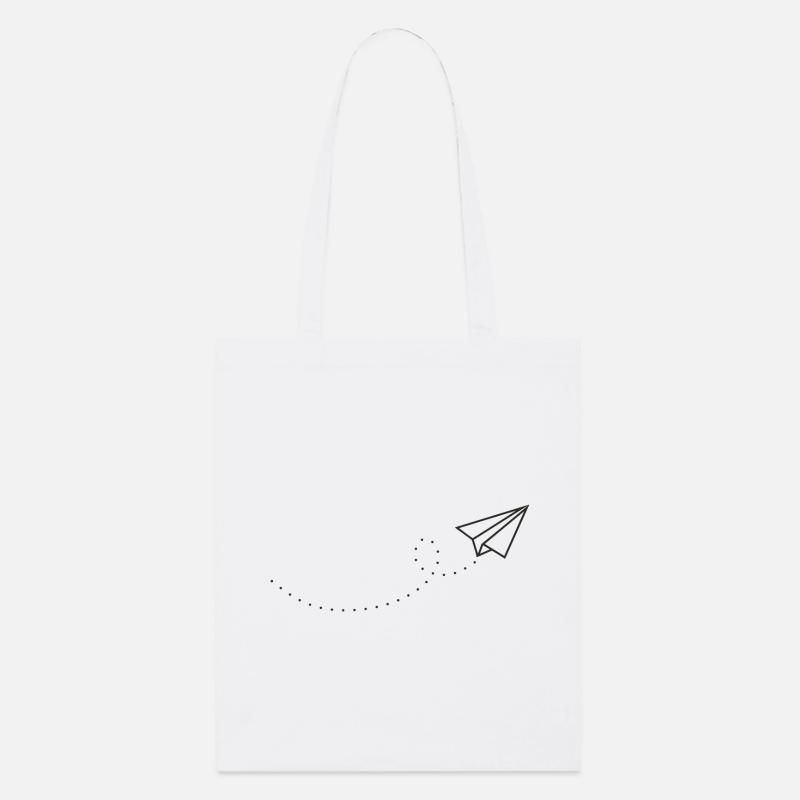 Paperplane - Tote bag bio Stanley/Stella - blanc