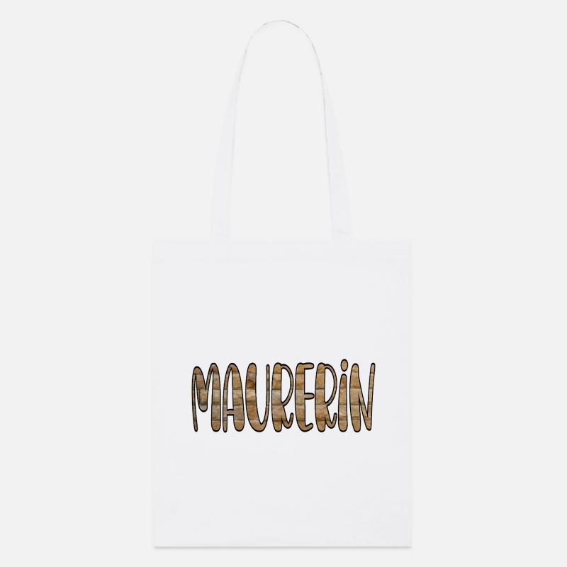 Construction industry bricklayer house construction - Stanley/Stella Organic Tote Bag - white