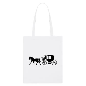 entraîneur - Tote bag bio Stanley/Stella - blanc - Devant