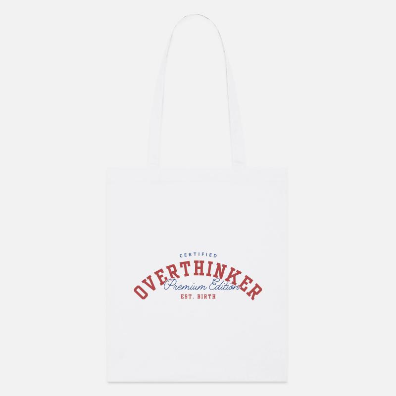 RÉFLÉCHISSEUR EXCESSIF - Tote bag bio Stanley/Stella - blanc