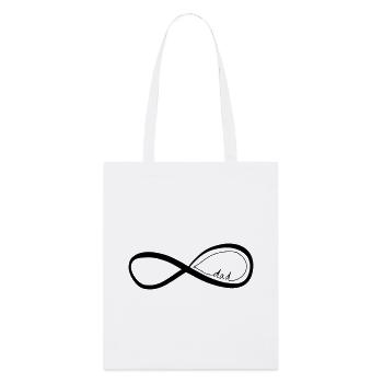 papa - Tote bag bio Stanley/Stella - blanc - Devant