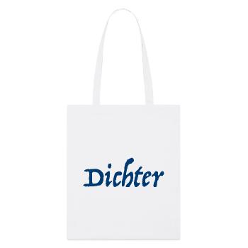 Dichter Gedicht Schriftsteller - Stanley/Stella Bio-Stoffbeutel - Weiß - Vorne
