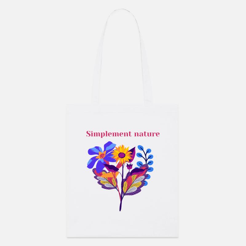 Nature Simplement - Tote bag bio Stanley/Stella - blanc